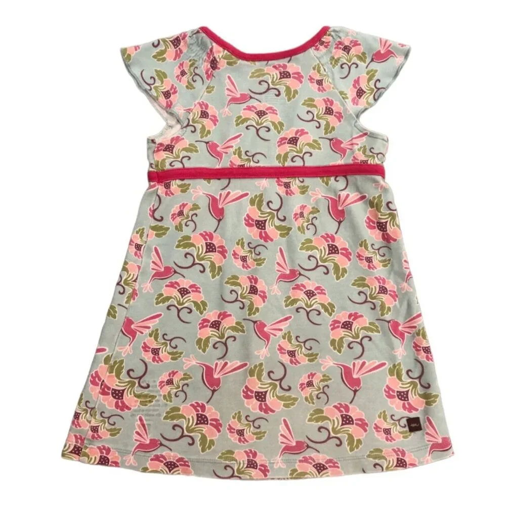 Tea Collection Sz 2 Hummingbird Floral Dress